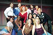 Footloose Darsteller auf der Bühne (Foto: Martin Schmitz)